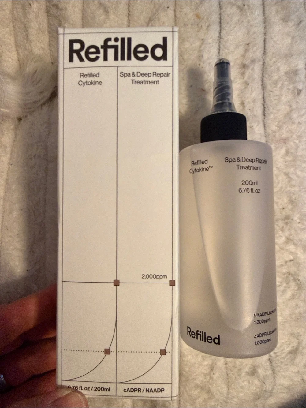 Spa & Deep Repair Treatment — White Bottle